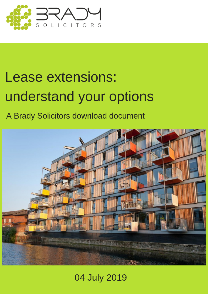 Options for extending your lease