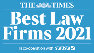 Brady Solicitors is a Times top 200 Law Firm 2021