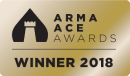 ARMA ACE AWARDS logo – Winner 2018