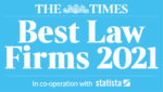 The Times Best Law Firms 2021 logo